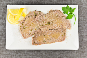 fettine di vitello al limone